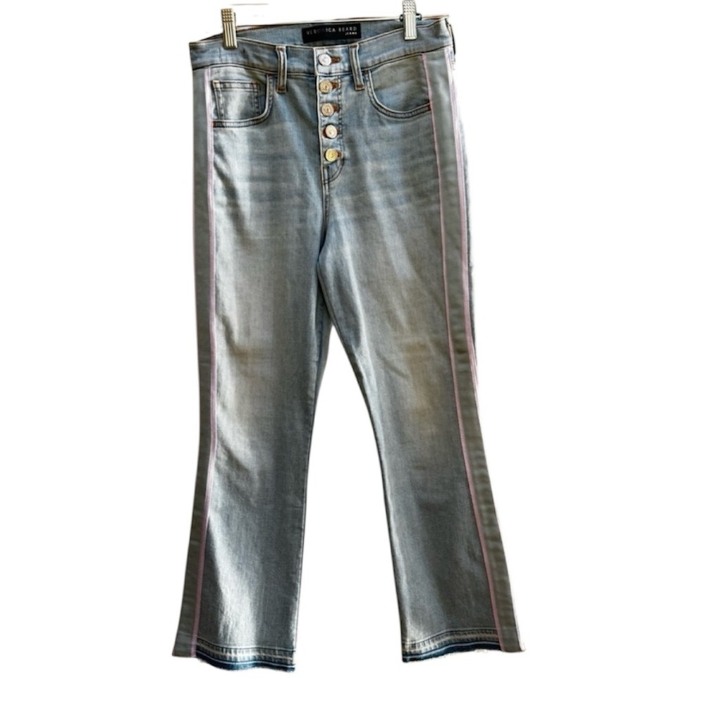 Veronica Beard Carolyn baby boot high rise jeans 28/6